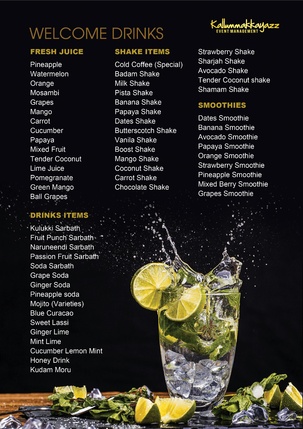 Menu item