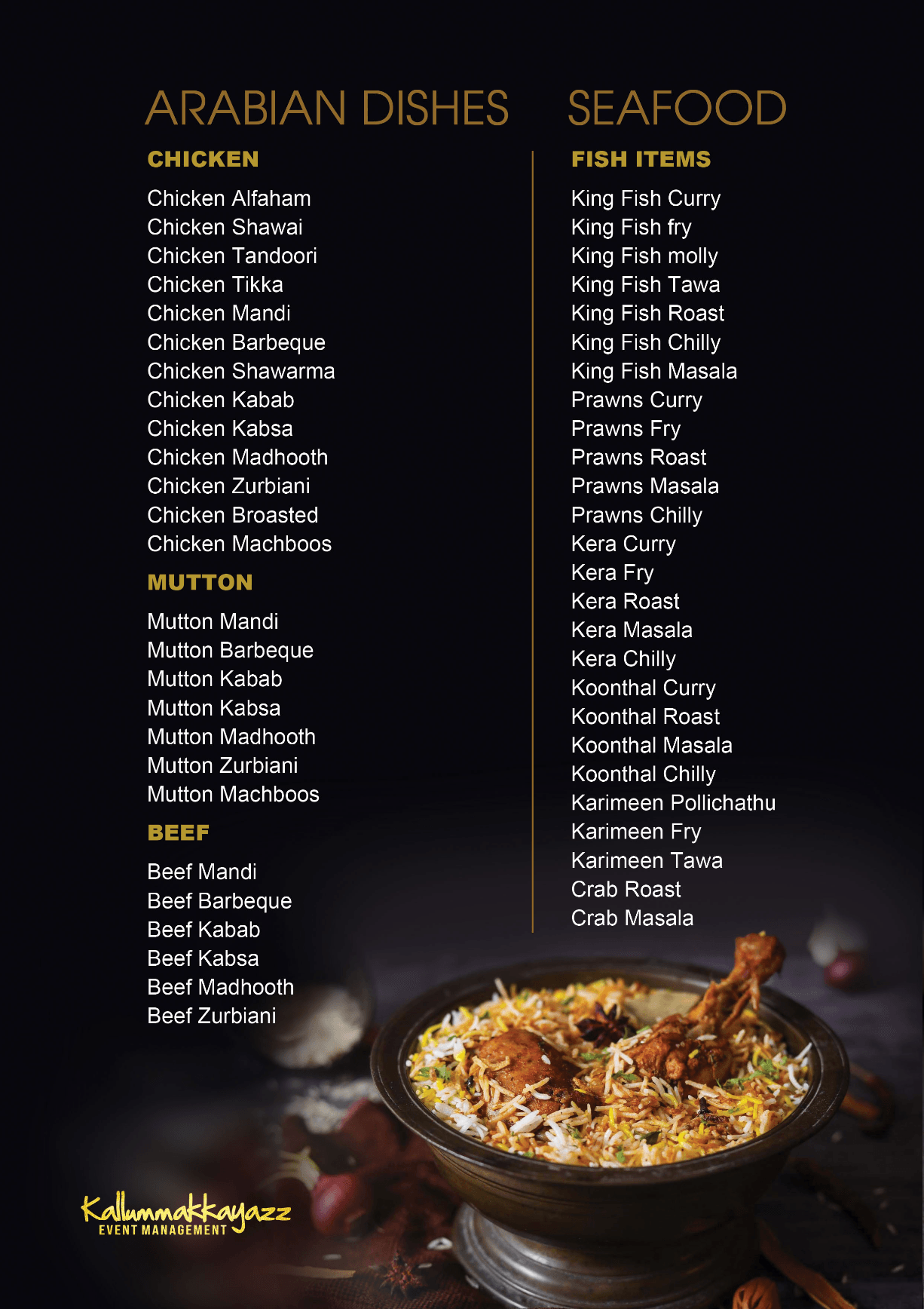 Menu item