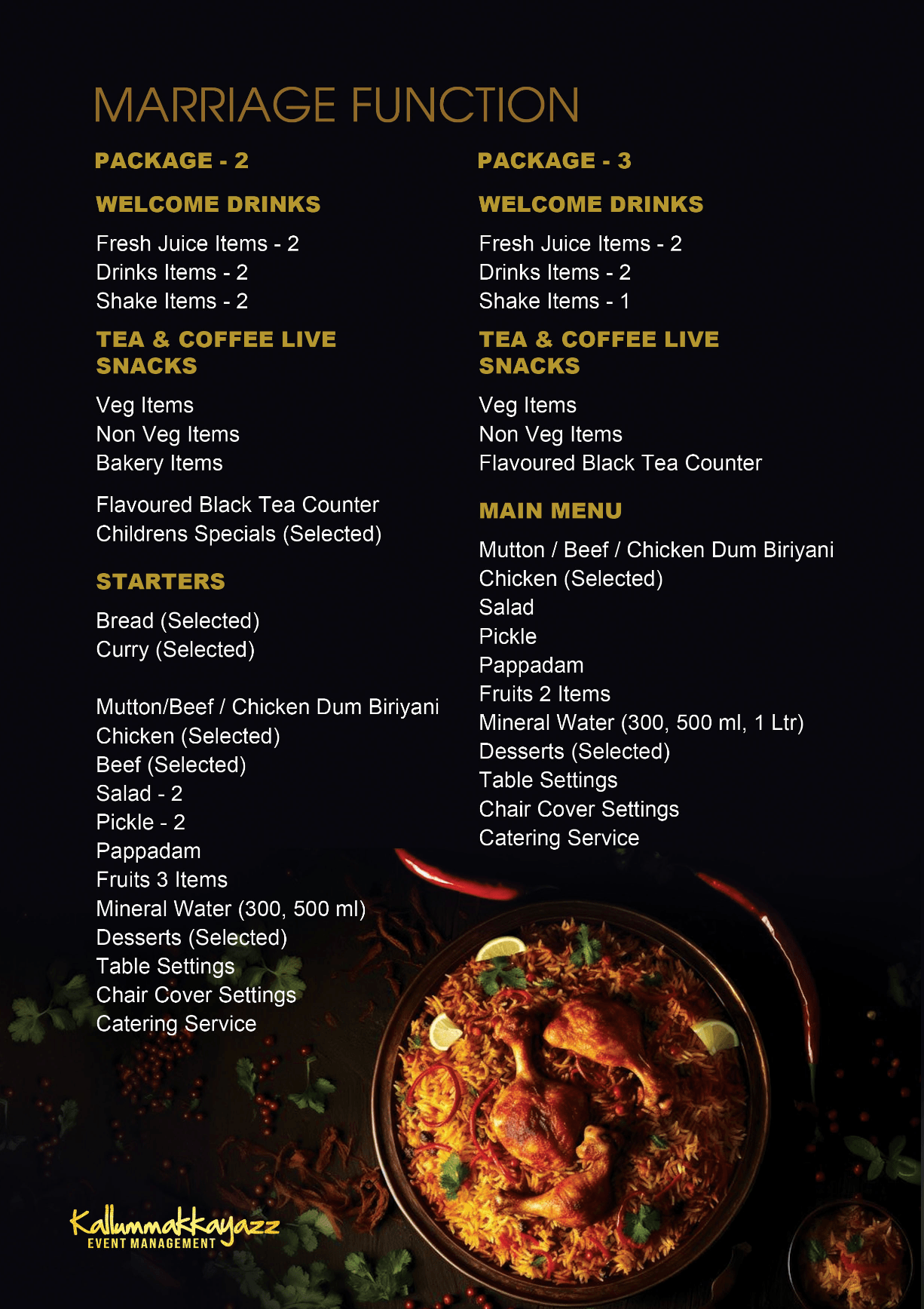 Menu item
