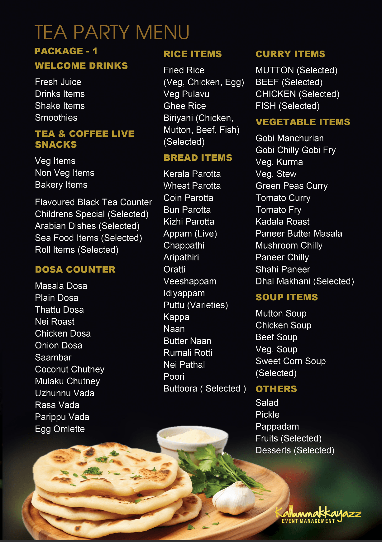 Menu item